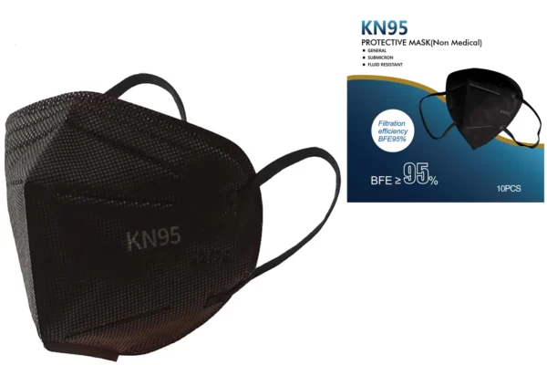 KN95 Mask (black) 10 Pack