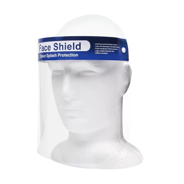 Disposable Face Shield - Blue - Latex Free - TGA registered (single) - Image 2